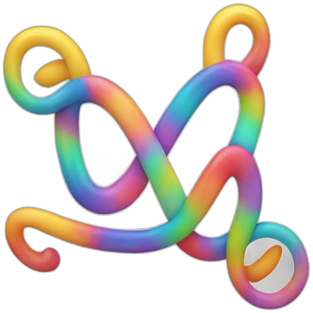 Simbolo del infinito multicolor emoji