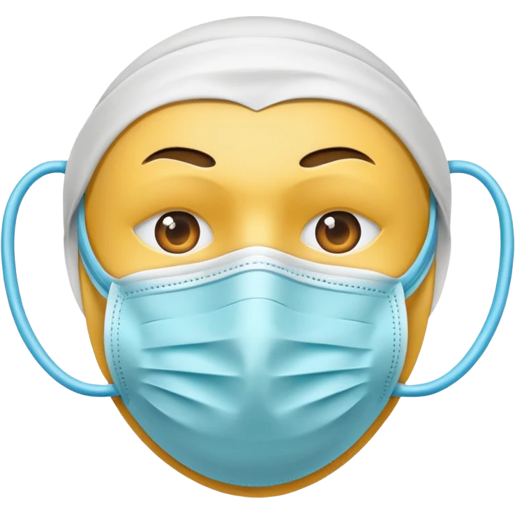 meical mask only emoji