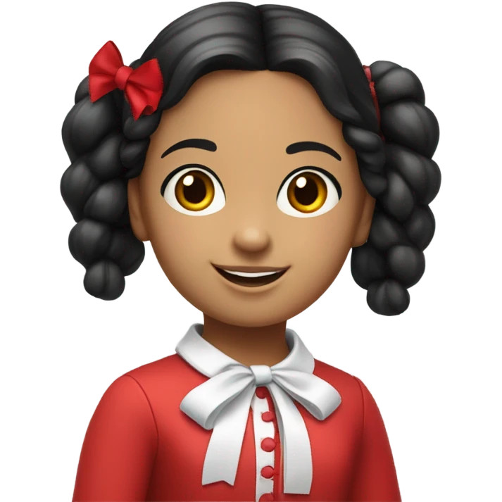 Squid game doll young hee emoji
