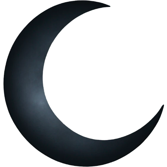 New moon  emoji