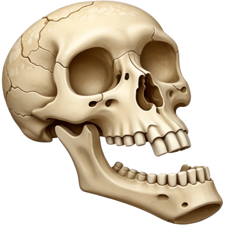fossil bone emoji