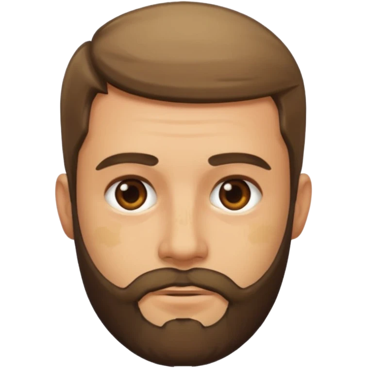 dirty short beard emoji
