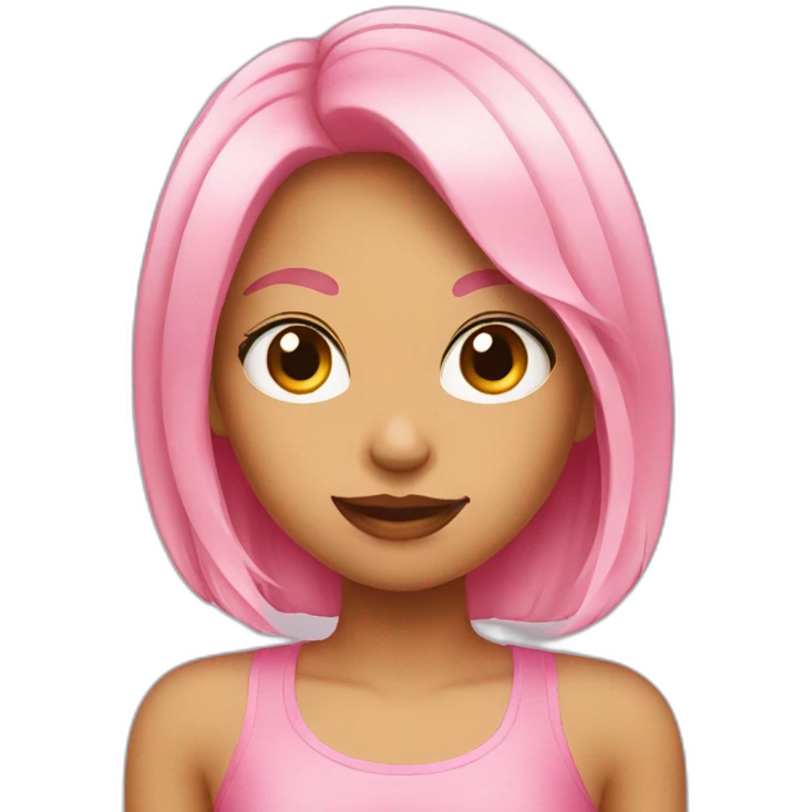 FILLE ROSE emoji
