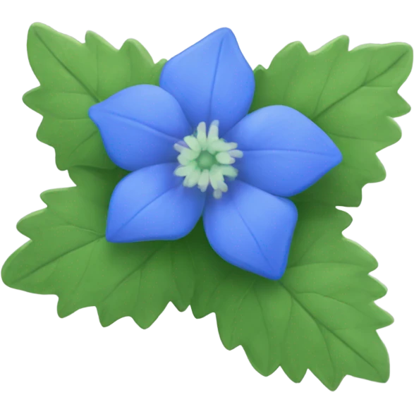 Borage plant  emoji