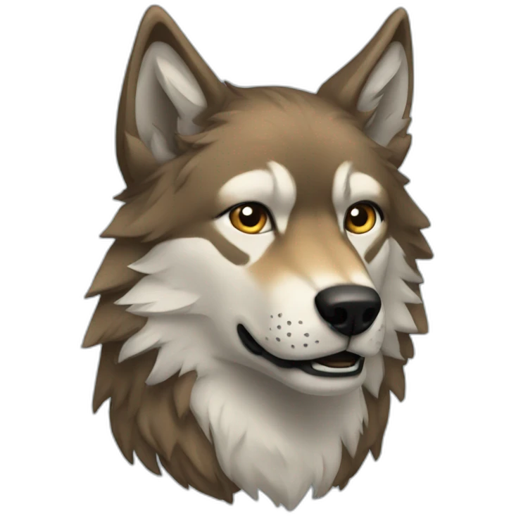wolfcut emoji