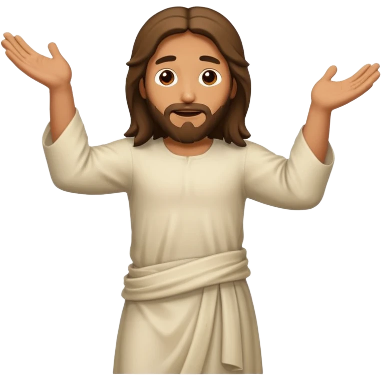 Jesus shaking his bum emoji
