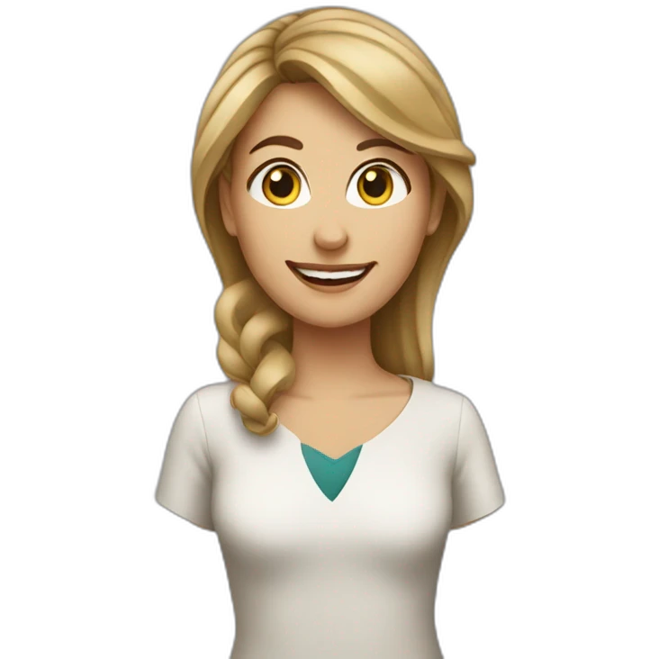 Mom happy in mercedes emoji