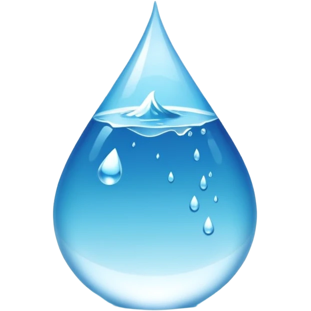 one drop - a whole ocean emoji