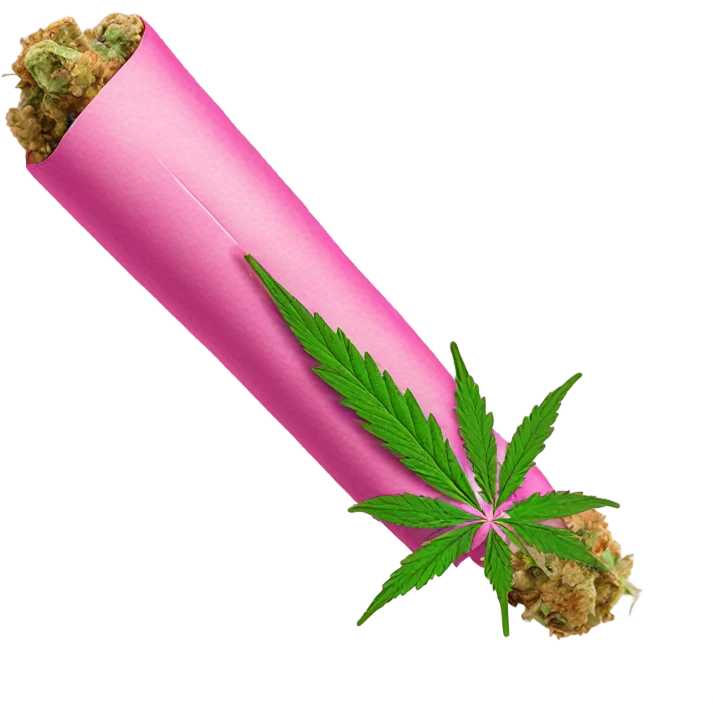 pink joint emoji