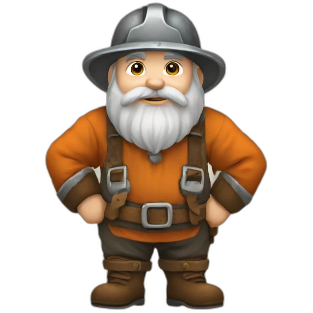 Dwarf miner emoji