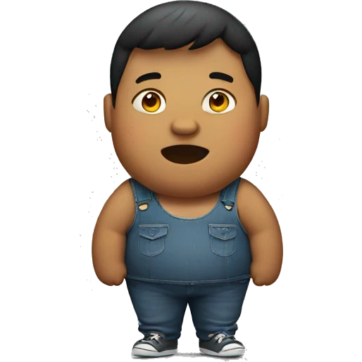Fat boy emoji