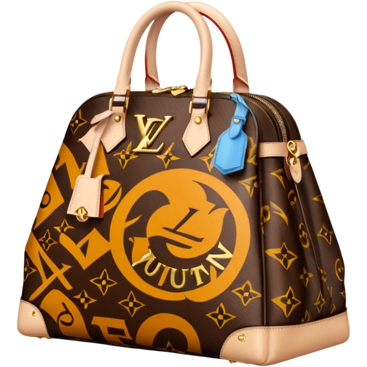 Bags louis vuitton emoji