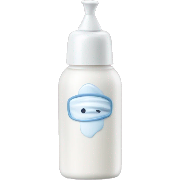 depilatory cream bottle emoji