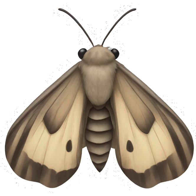 Moth emoji