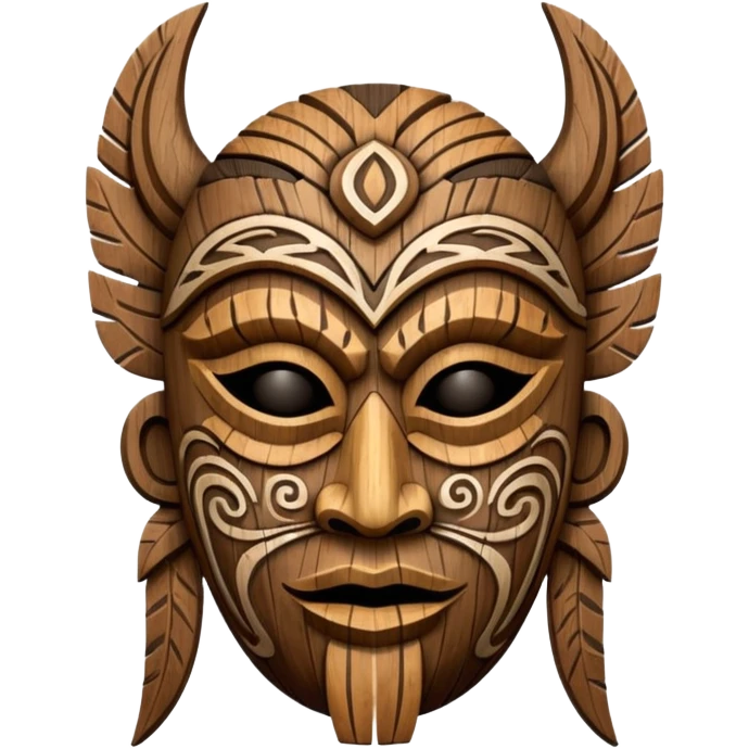 tribal mask emoji