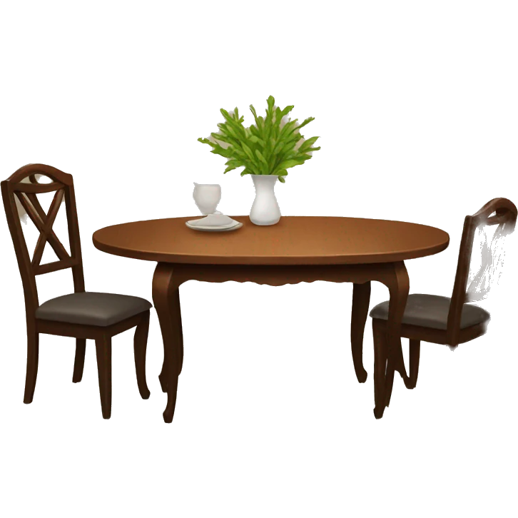 dining table emoji