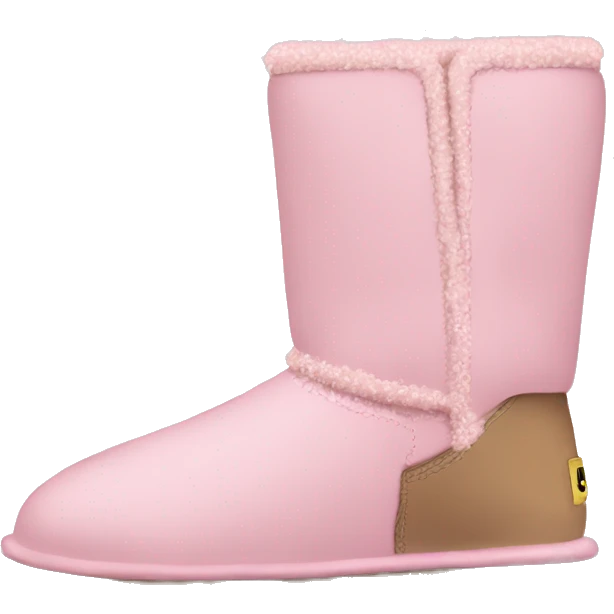 light pink uggs emoji