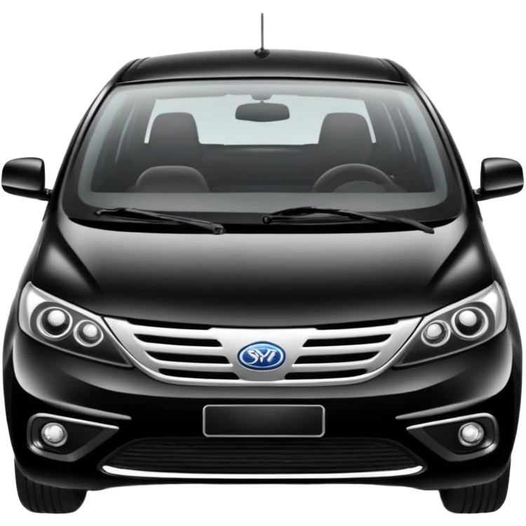 Byd atto 3 siyah emoji