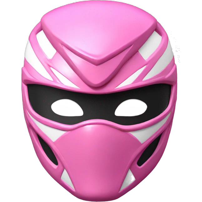 pink power ranger emoji