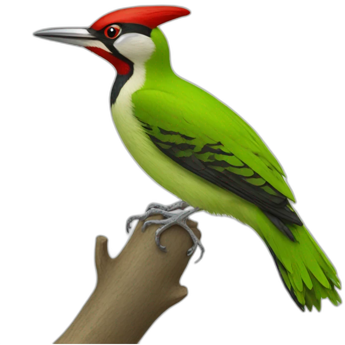 Green Woodpecker emoji