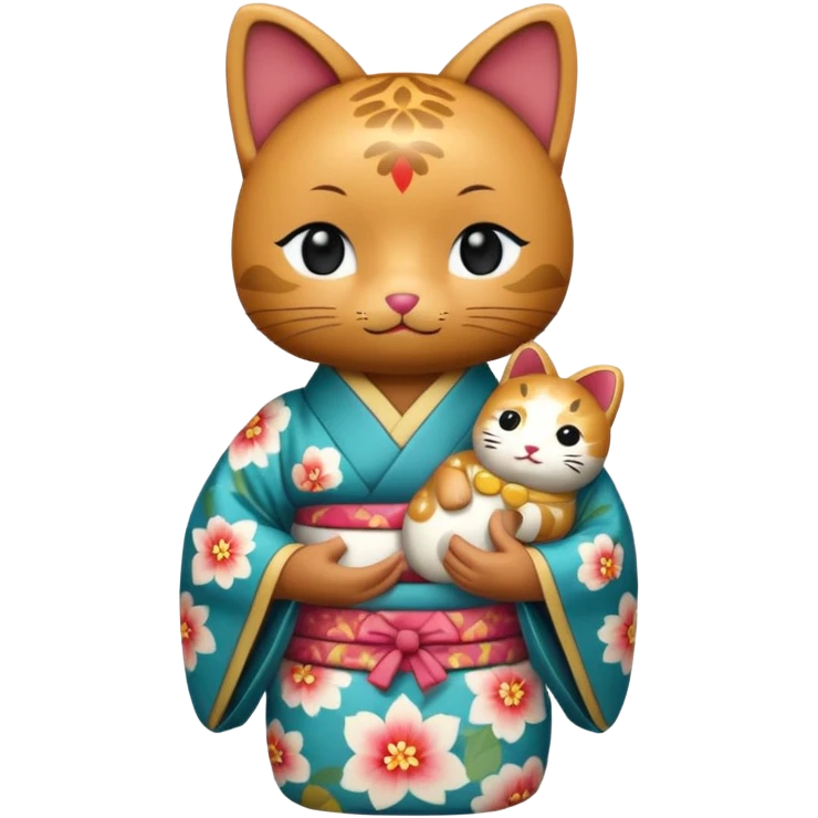chat japonais, manekineku emoji