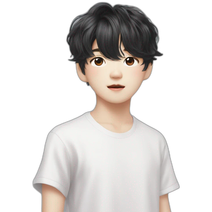kpop-baekhyun-black-wavy-hair-bangs emoji