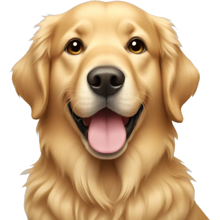 Golden retriever  emoji