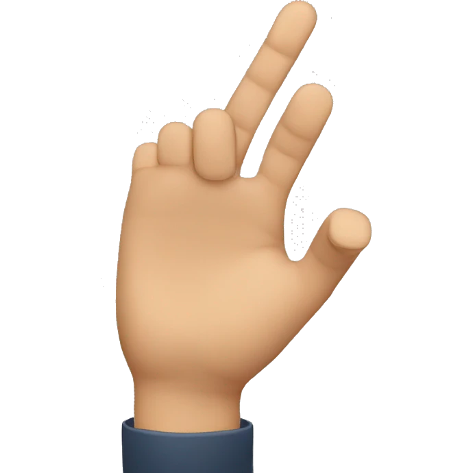 Major finger emoji