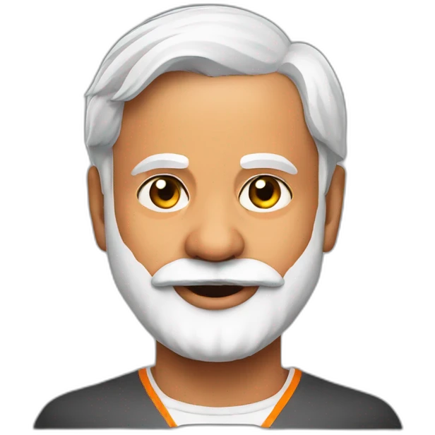 Narendra Modi playing football emoji