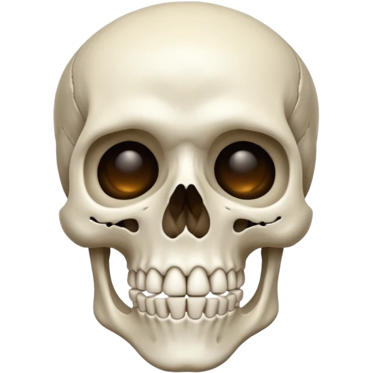 Squelette mewing  emoji
