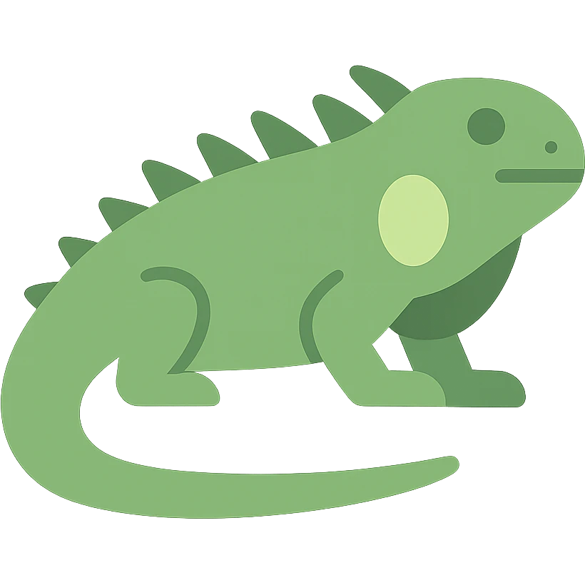 Iguana emoji