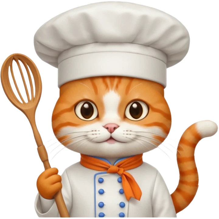 cat chef emoji