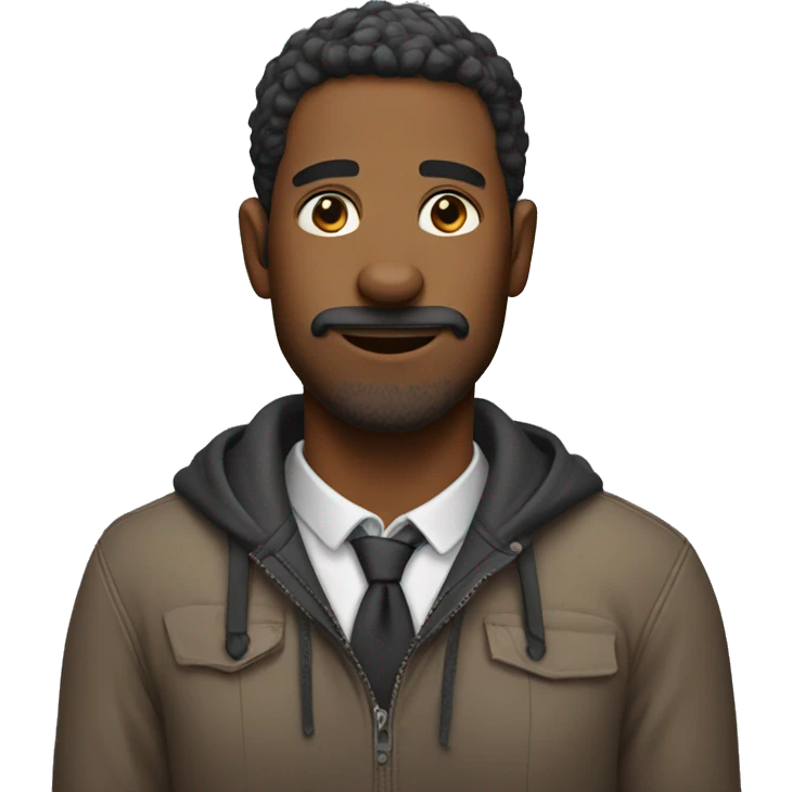 Man like dog emoji