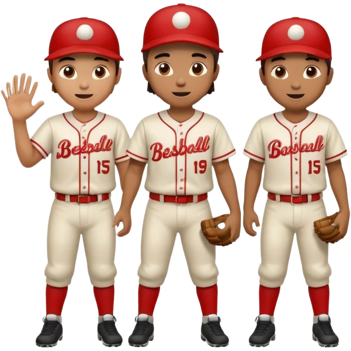 autobus de equipo llevando a egnte de basebal  emoji