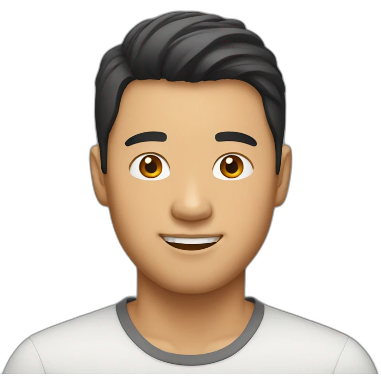 Asian American guy emoji