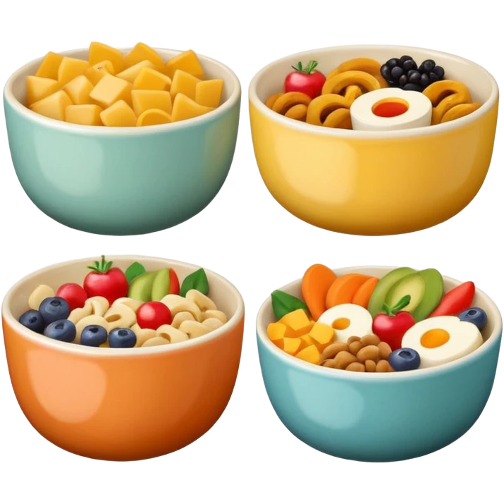 leftover food bowls emoji