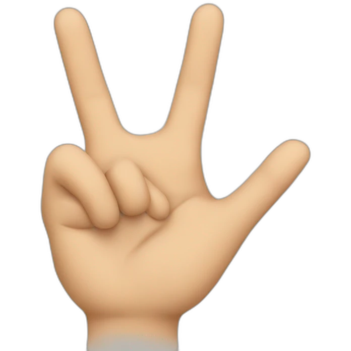 no worries hand sign emoji
