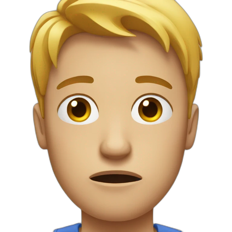 stressed-person emoji