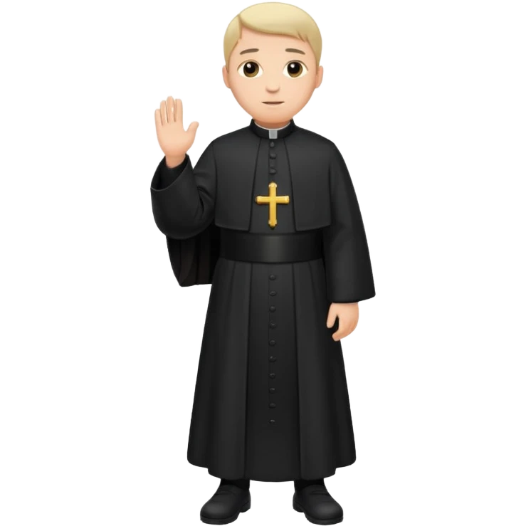 priest, full body emoji