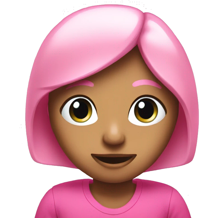 discount pink emoji