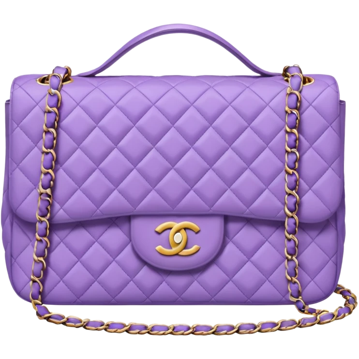 Lavender Chanel Bag emoji