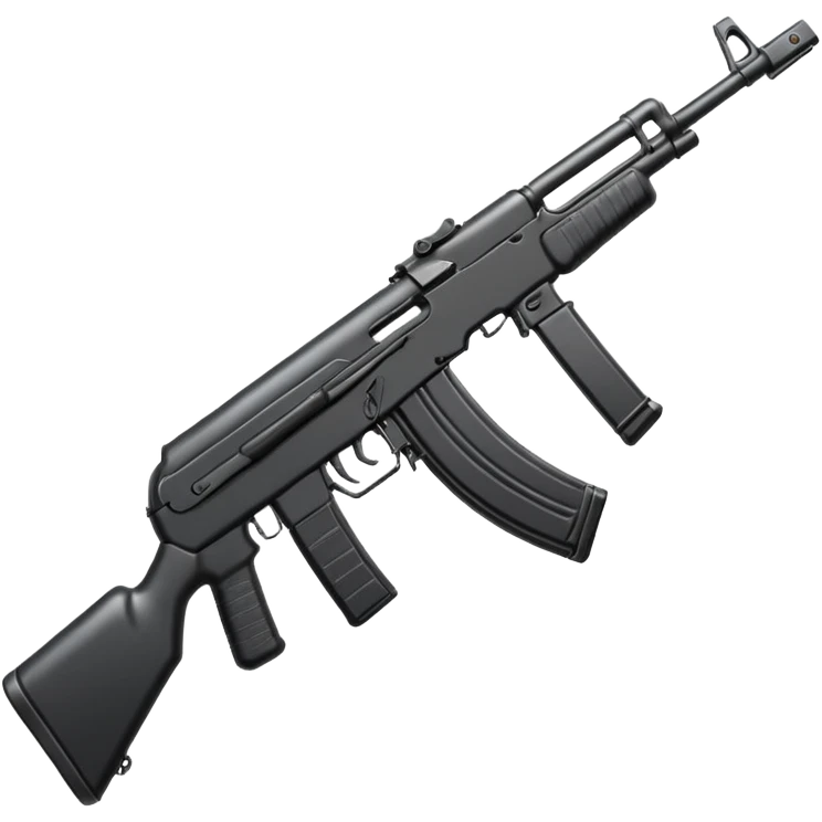 Kalashnikov assault rifle emoji
