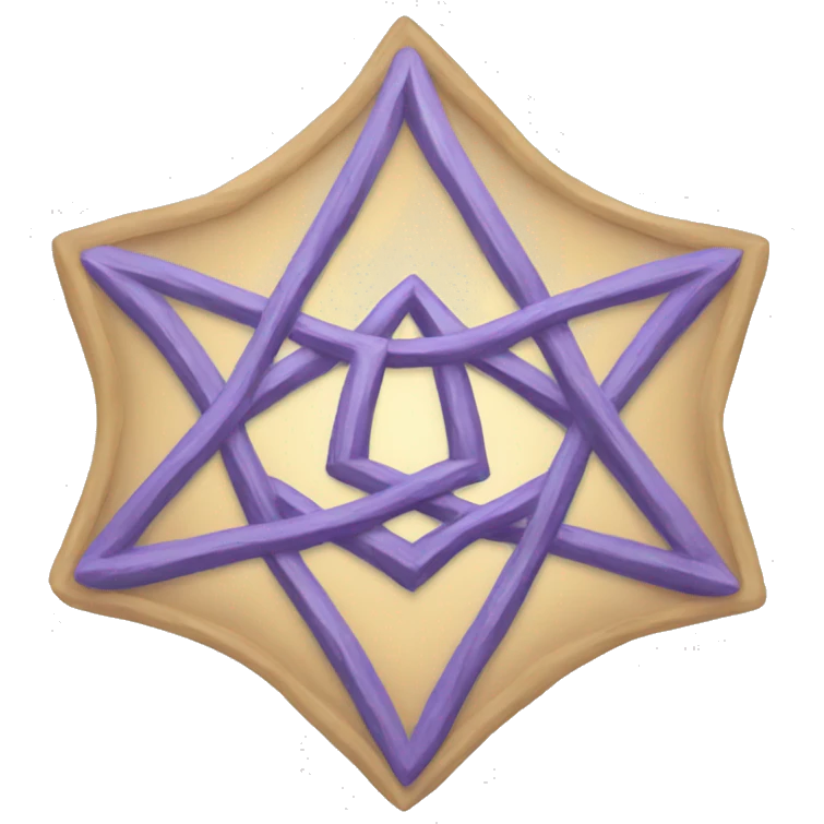 unicursal hexagram emoji