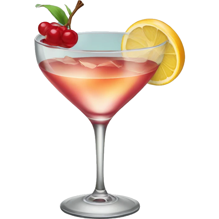 A glamorous cocktail. emoji