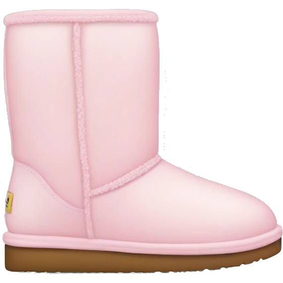 light pink uggs emoji
