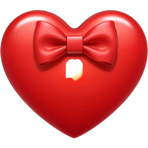 heart with a bow emoji