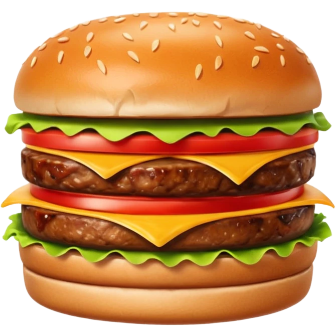 Grilling burgers emoji