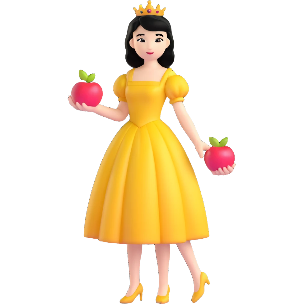 Snow White princess emoji