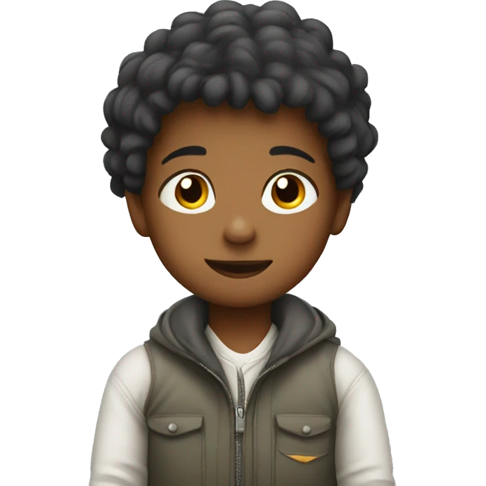 Child at the plane emoji