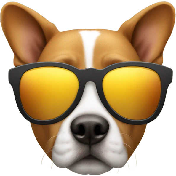 dog with sunglasses  emoji
